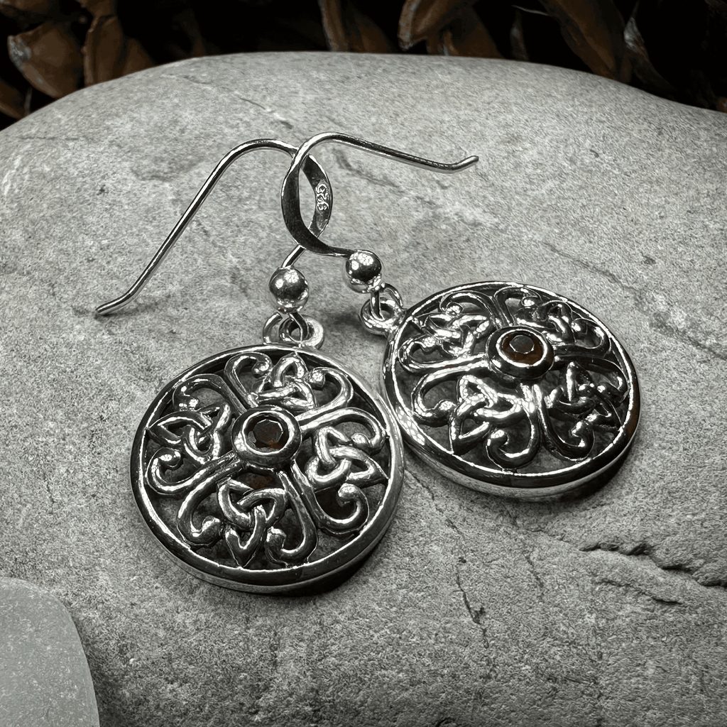 Ariadne Trinity Knot Earrings - 