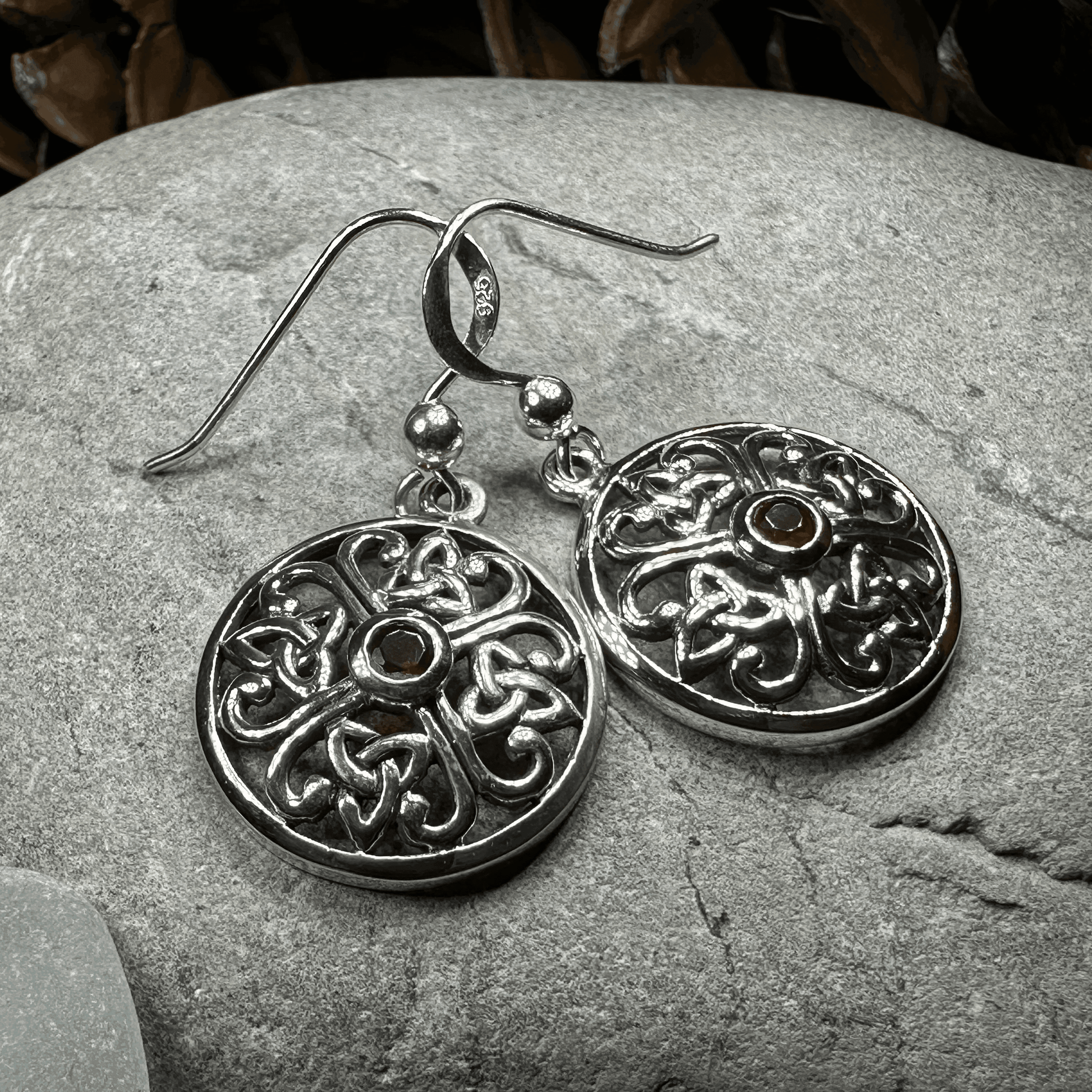 Ariadne Trinity Knot Earrings - 