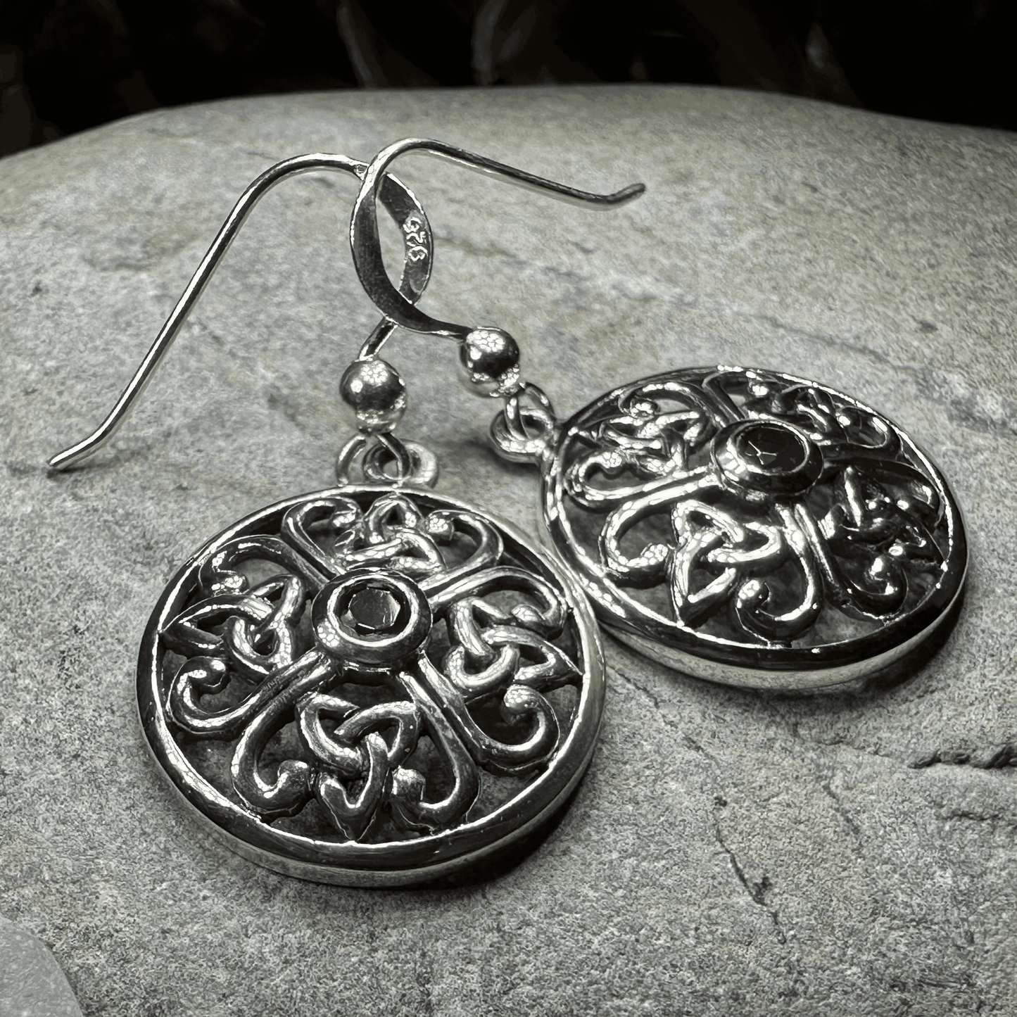 Ariadne Trinity Knot Earrings - 