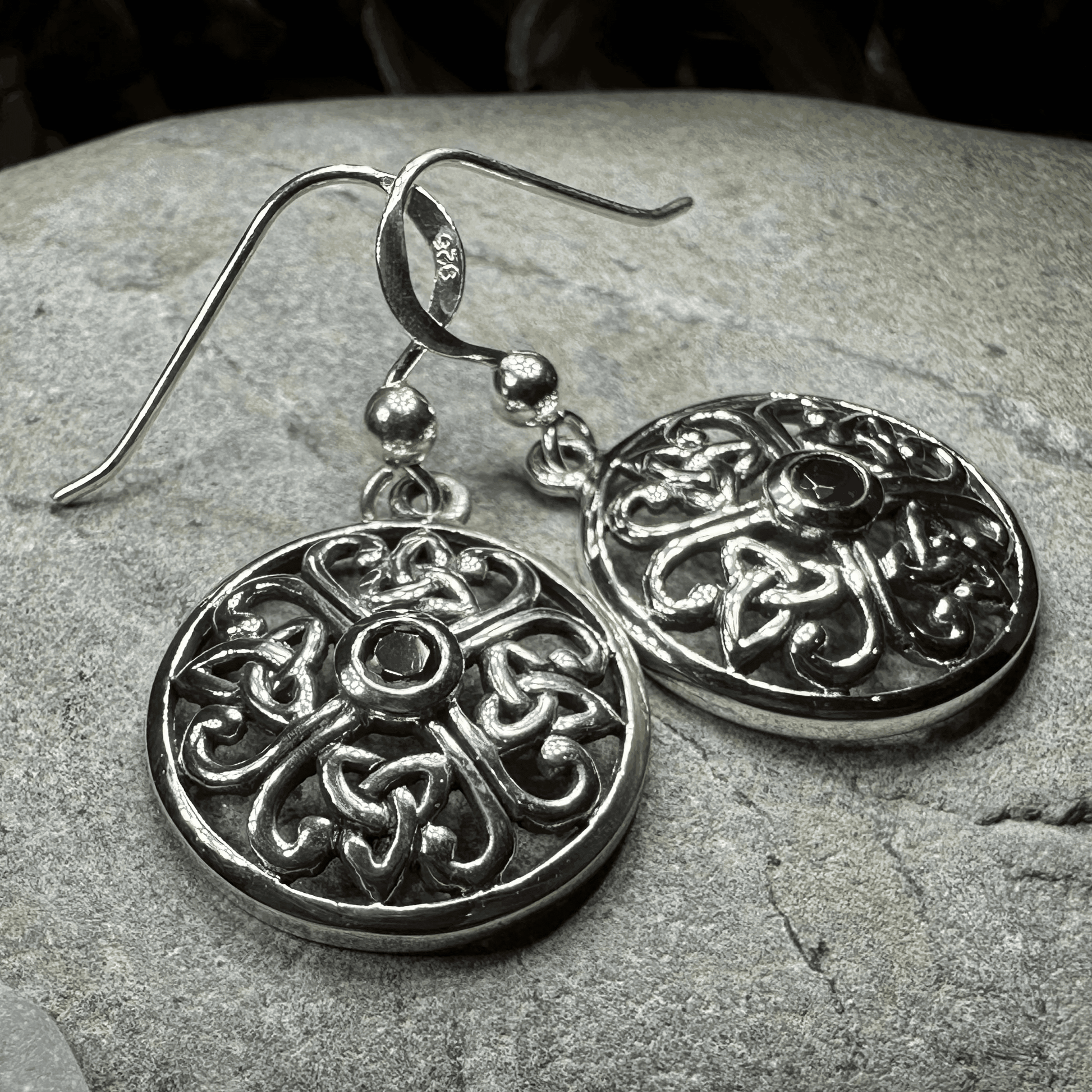 Ariadne Trinity Knot Earrings - 