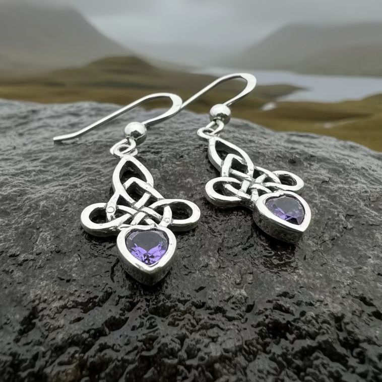 Brigid Celtic Knot Earrings