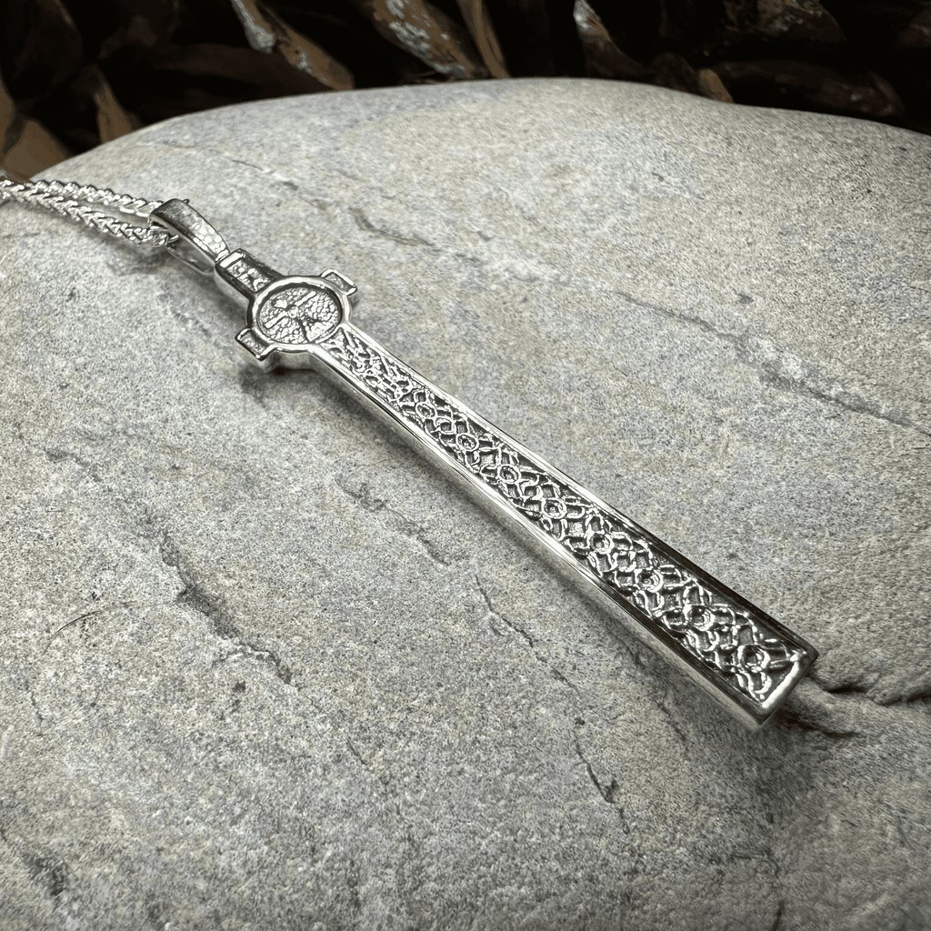Scottish McLean's Celtic Cross Necklace - 18