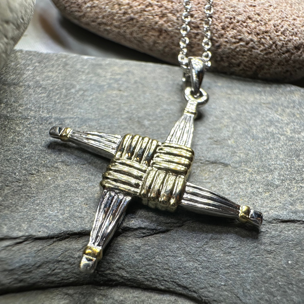 Saint Brigid Cross Necklace