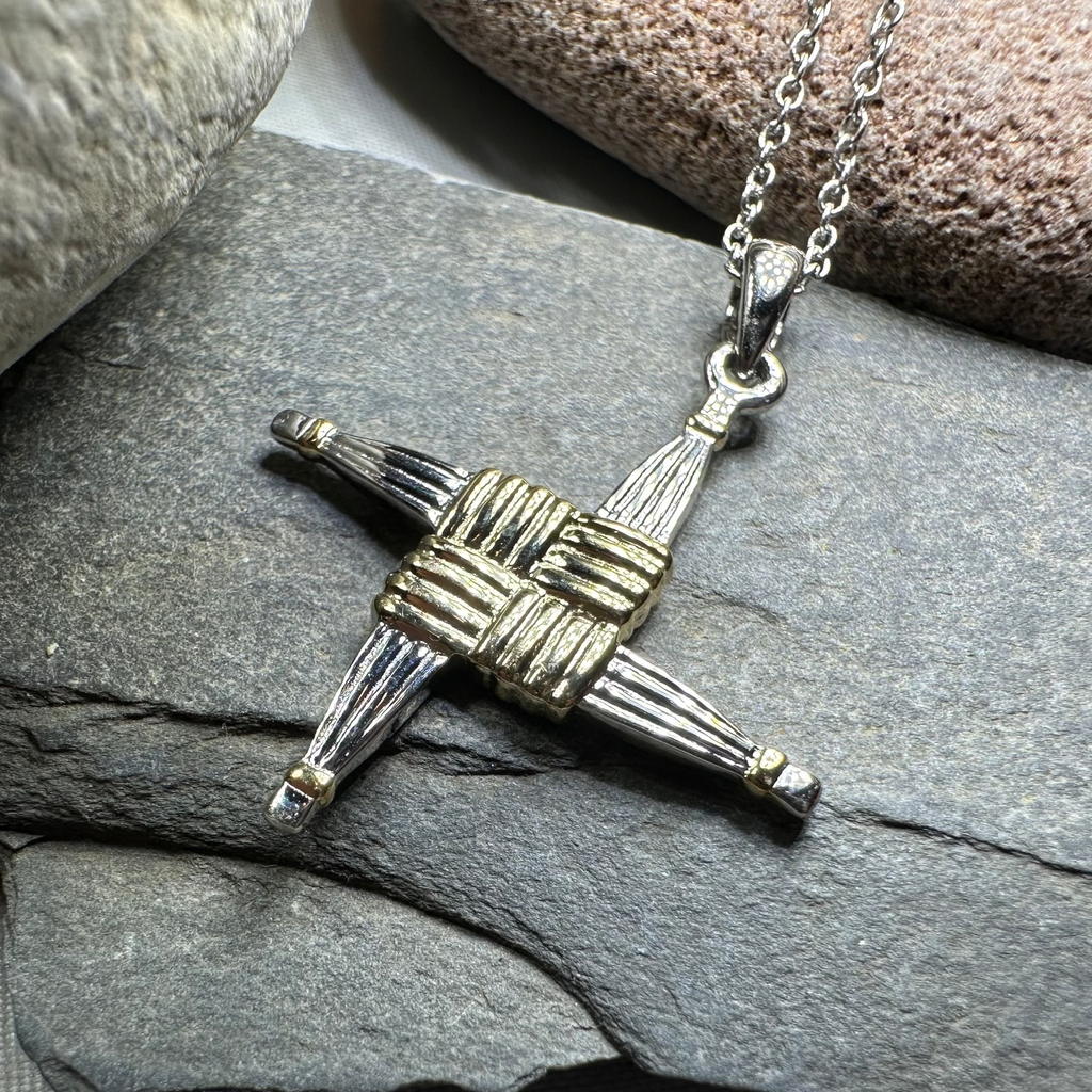Saint Brigid Cross Necklace