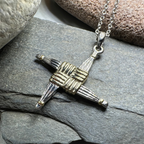 Saint Brigid Cross Necklace