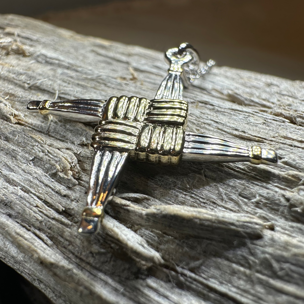 Saint Brigid Cross Necklace
