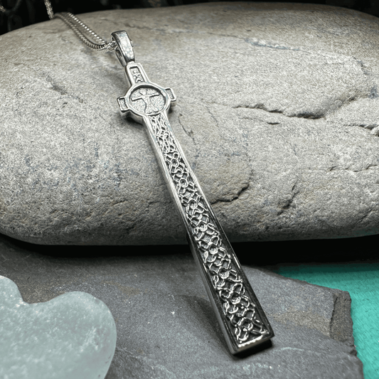 Scottish McLean's Celtic Cross Necklace - 18