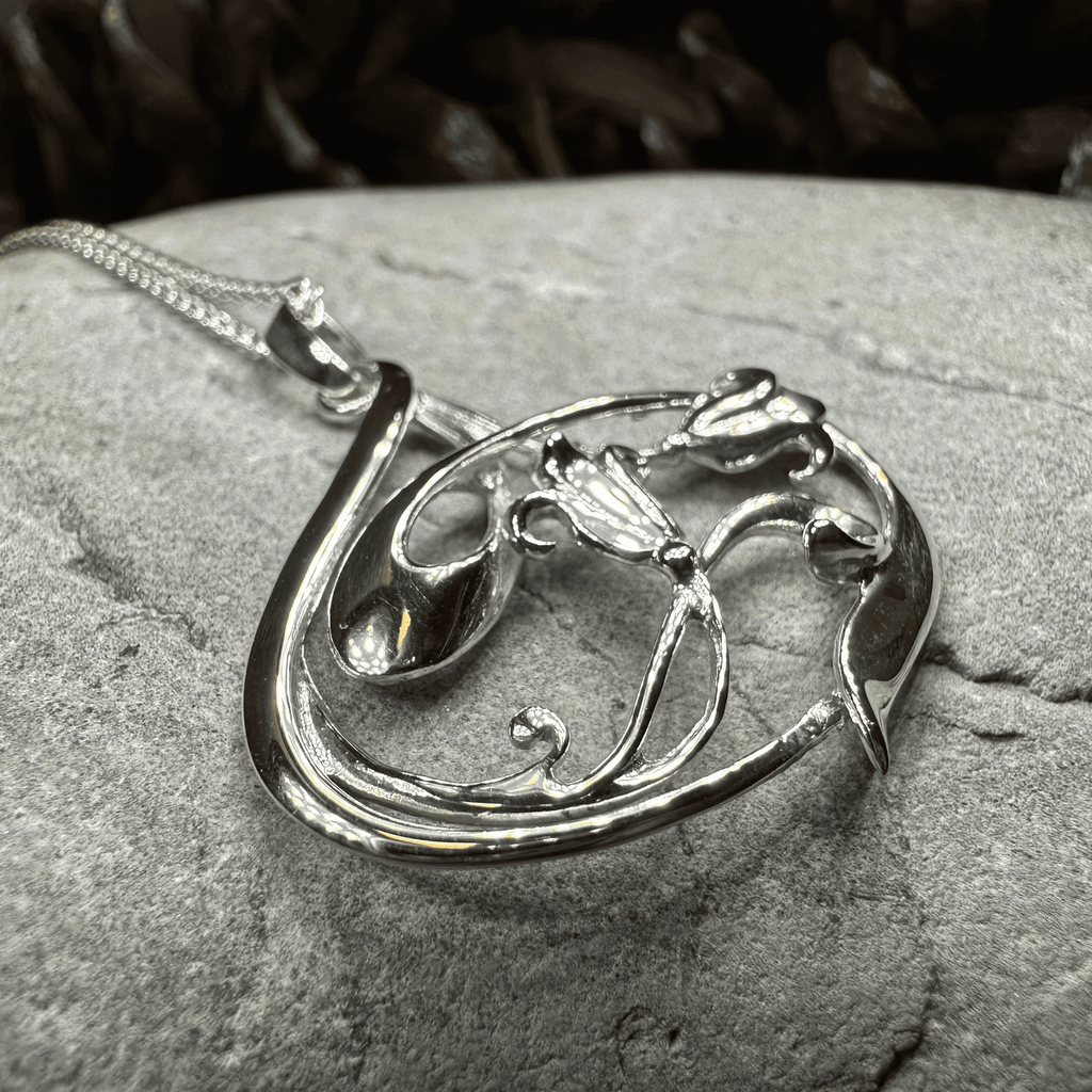 Bluebell Art Deco Necklace - 18
