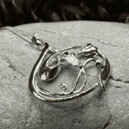 Bluebell Art Deco Necklace - 18