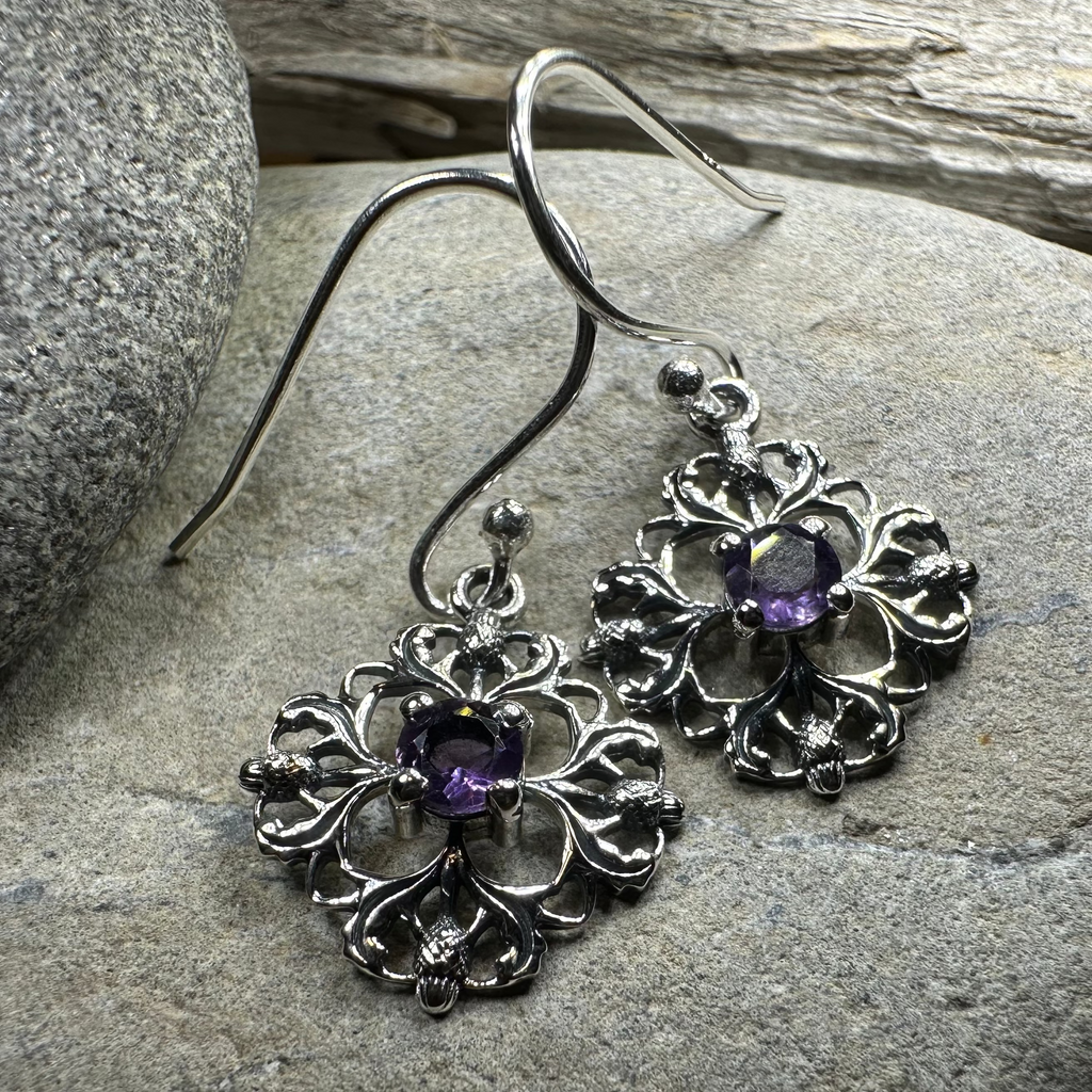 Nairn Thistle Earrings