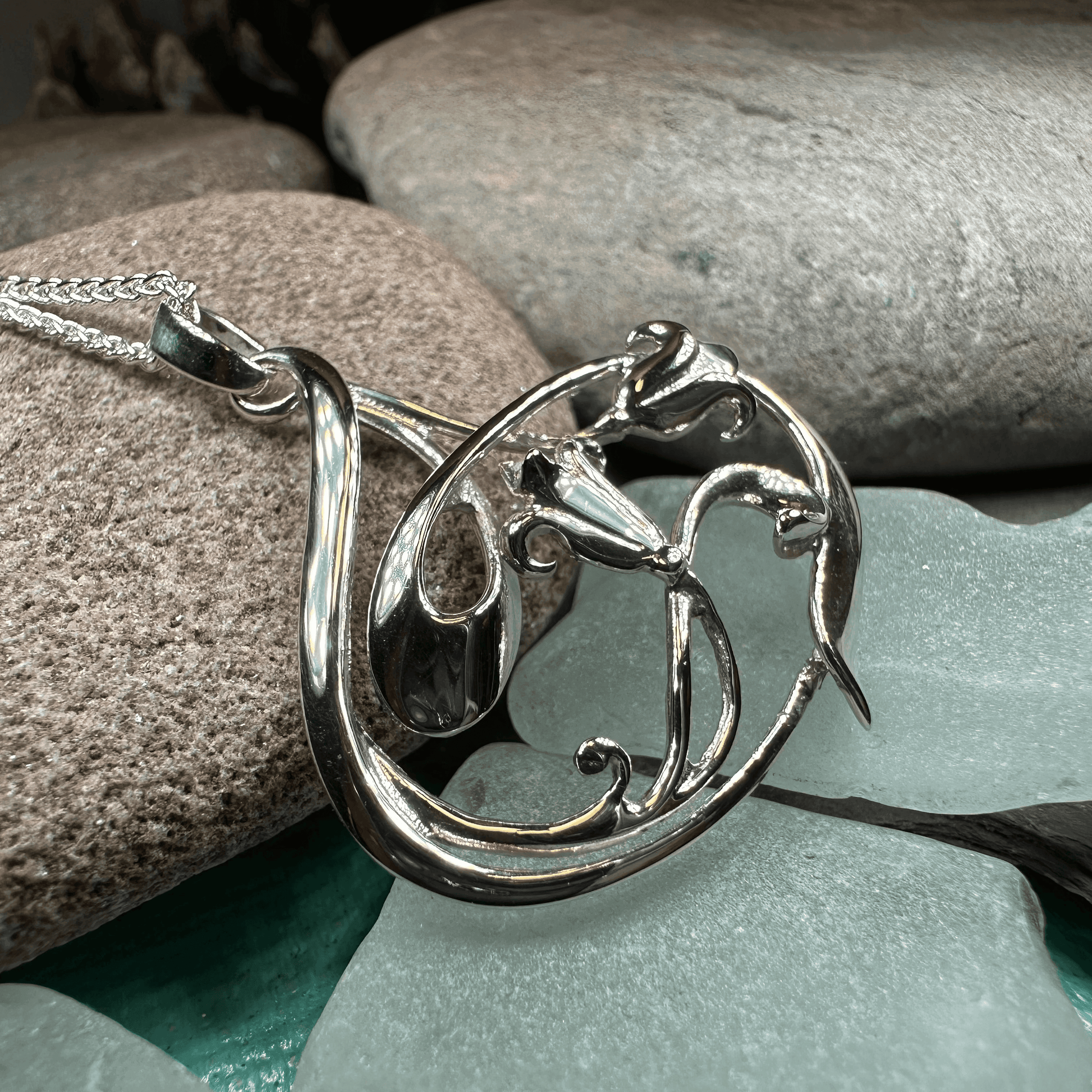 Bluebell Art Deco Necklace - 18