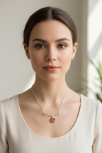 Poppy Flower Necklace