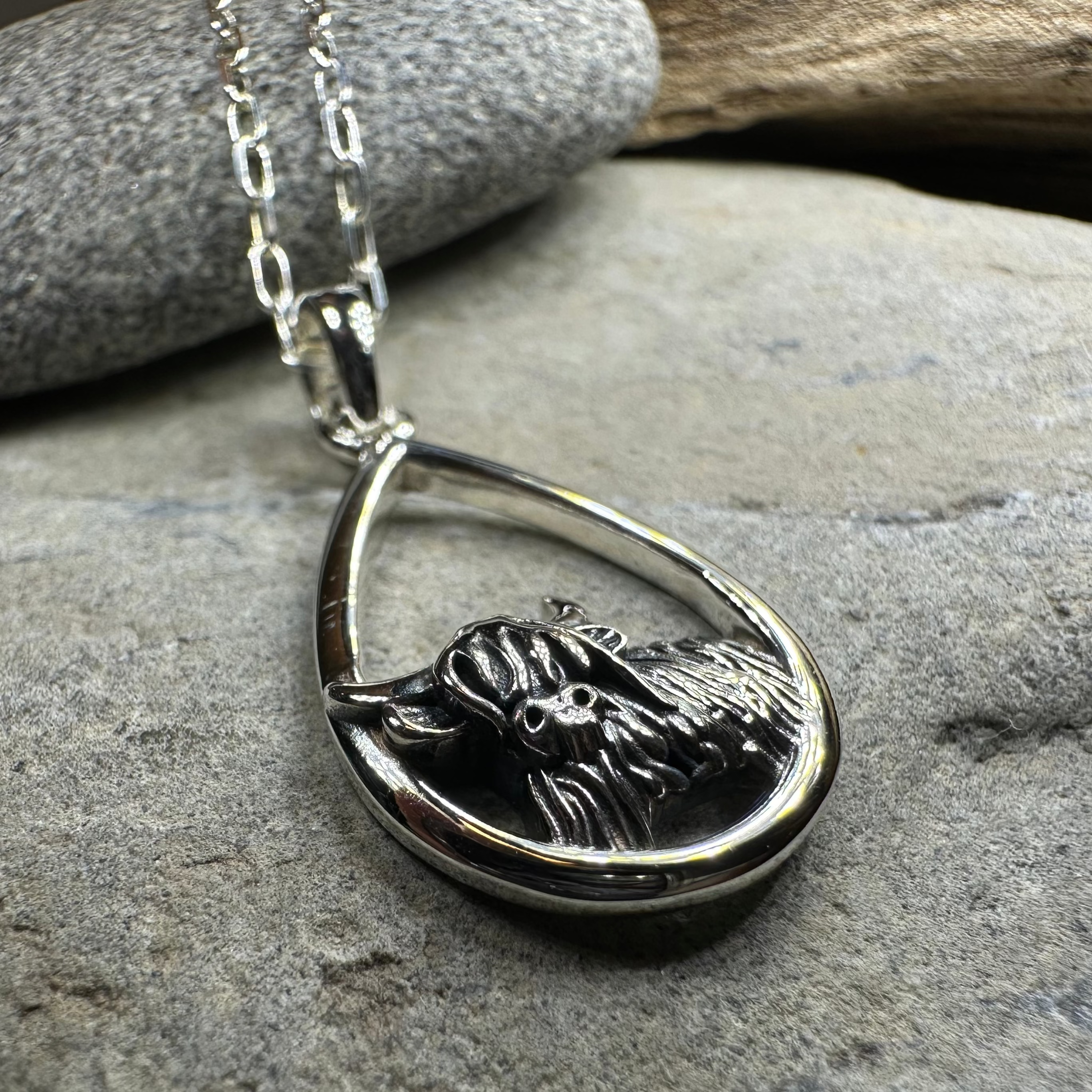 Little Hamish Highland Cow Necklace