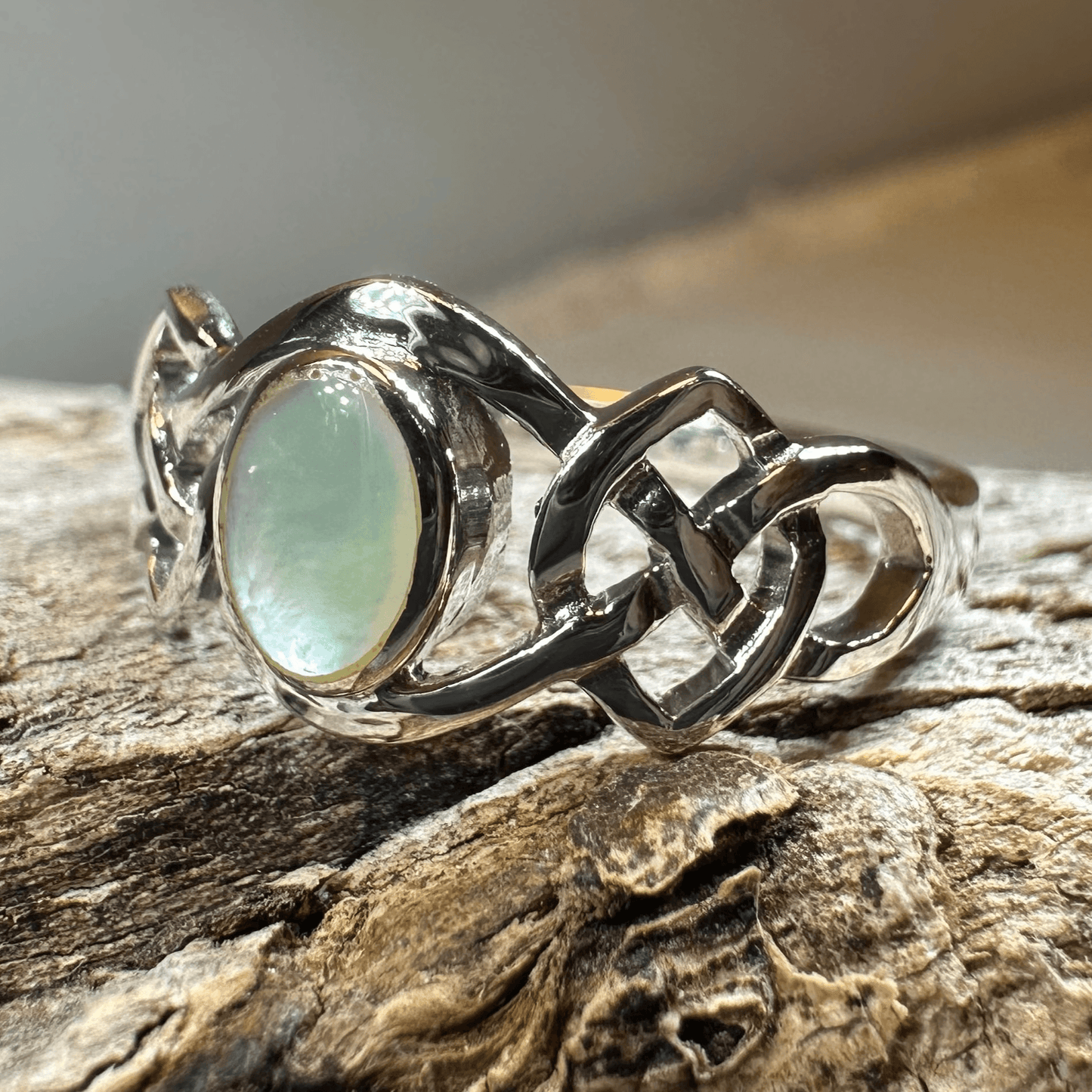 Mina Celtic Knot Ring - 4