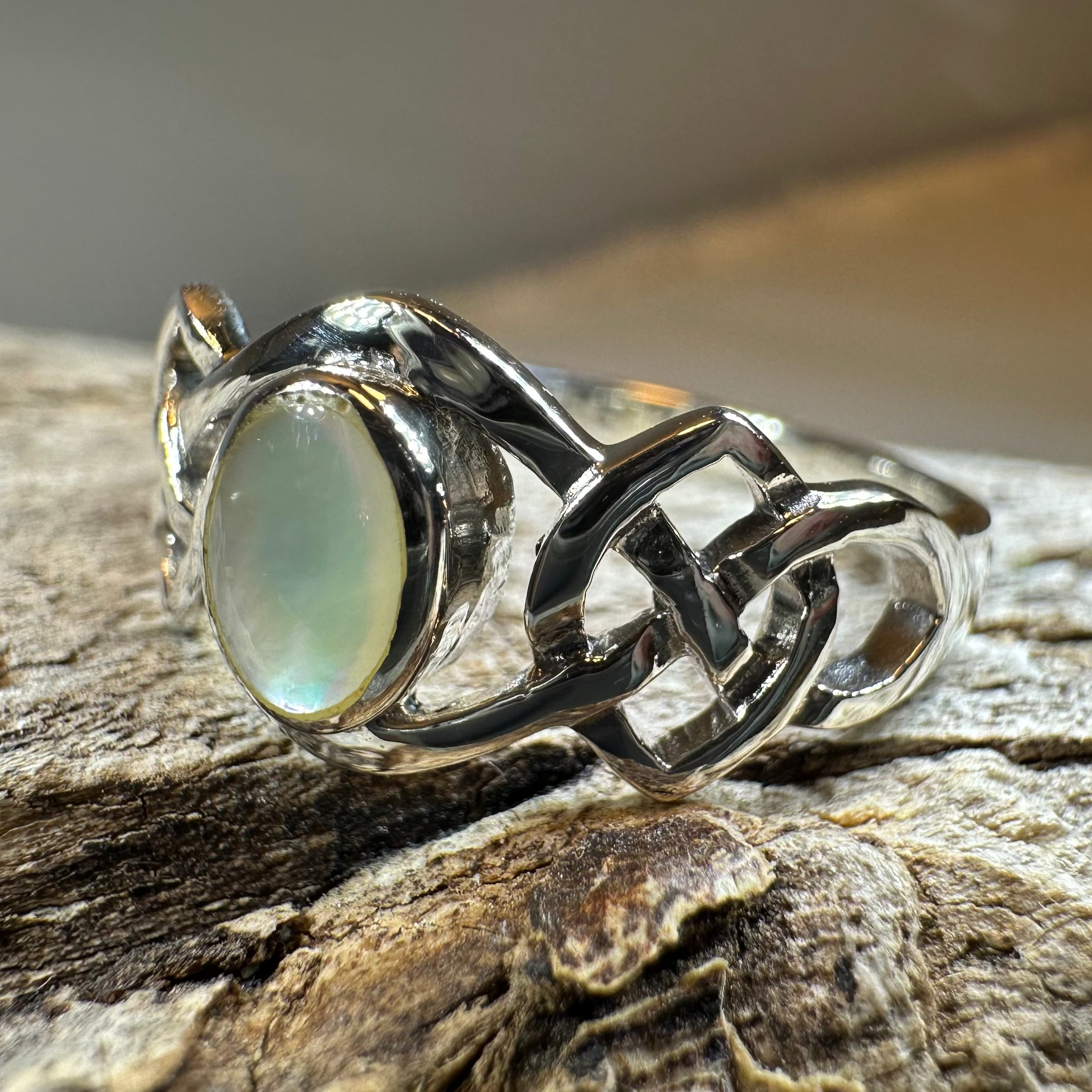 Mina Celtic Knot Ring