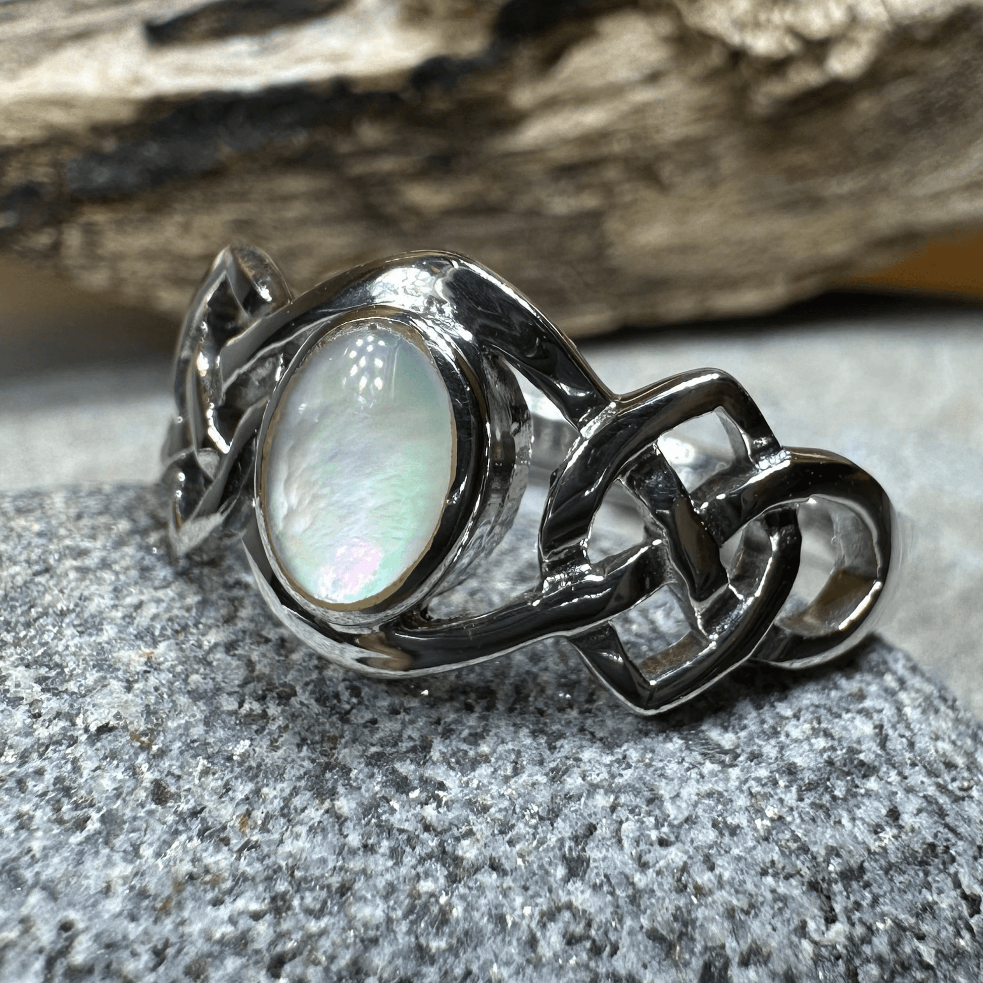 Mina Celtic Knot Ring - 4