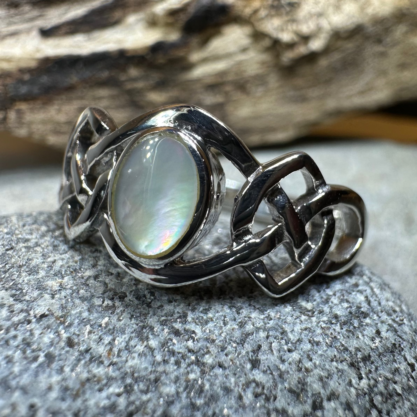 Mina Celtic Knot Ring