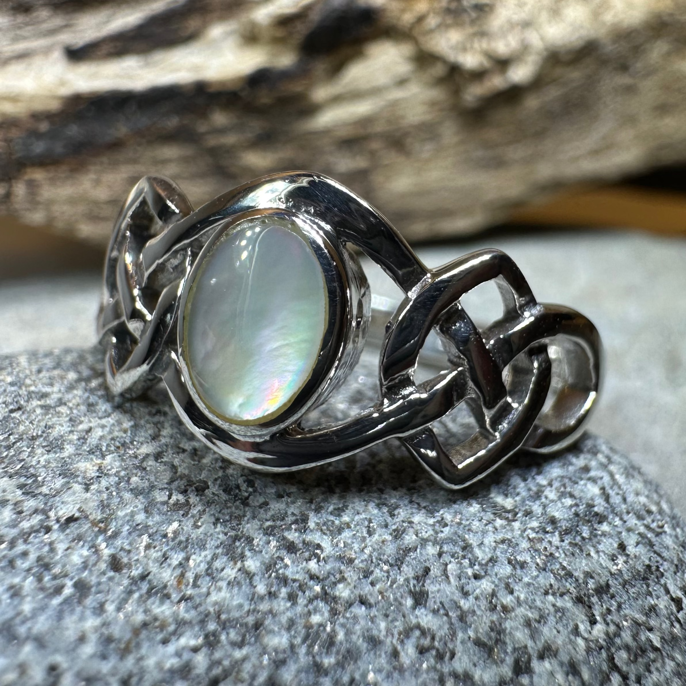 Mina Celtic Knot Ring