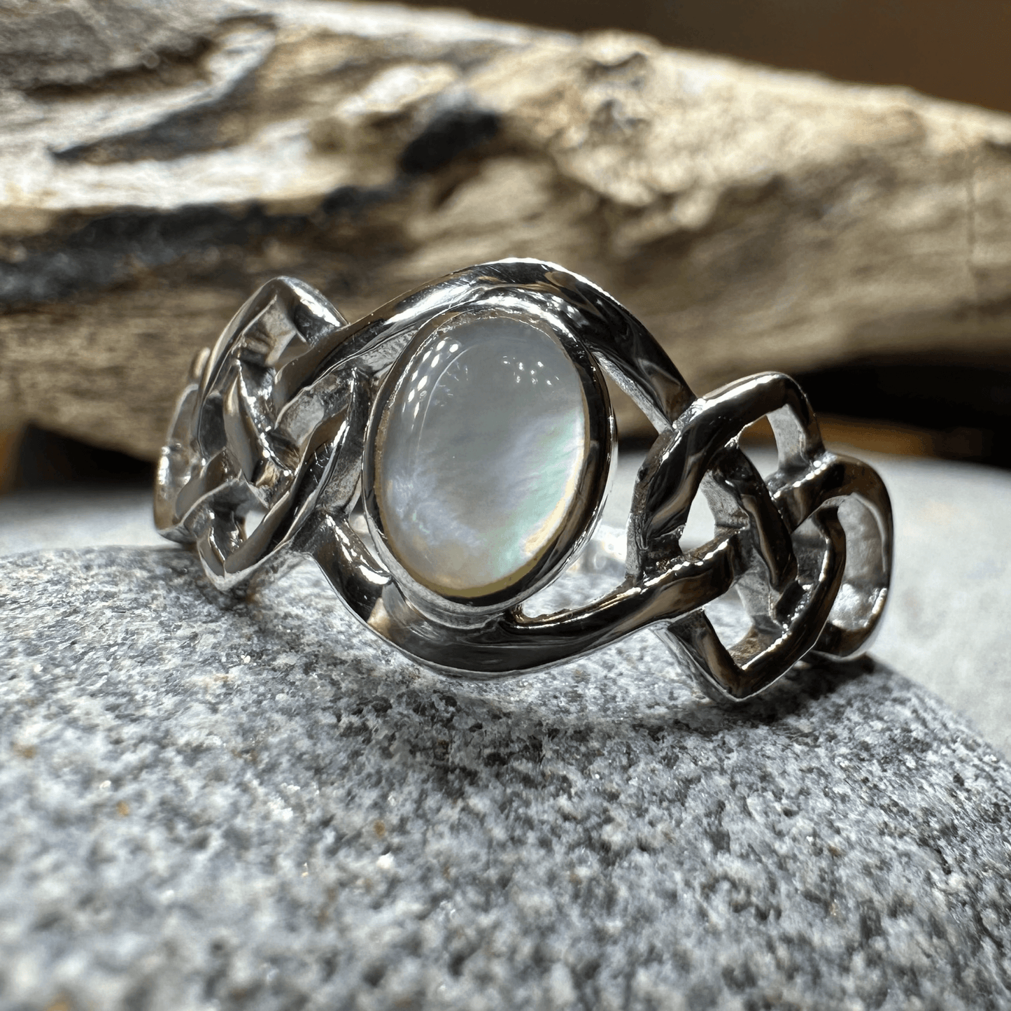 Mina Celtic Knot Ring - 4