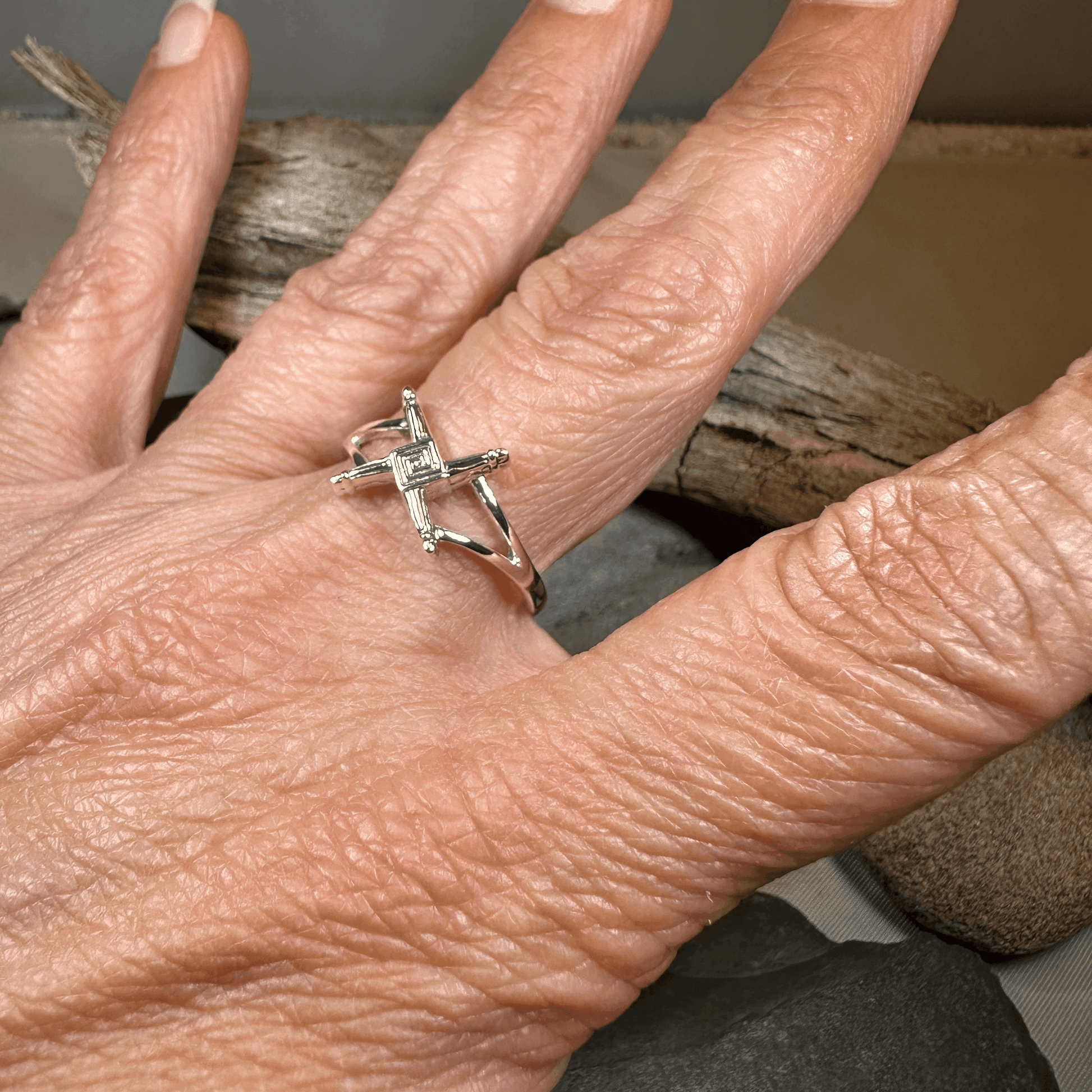 Saint Brigid's Cross Ring - 5