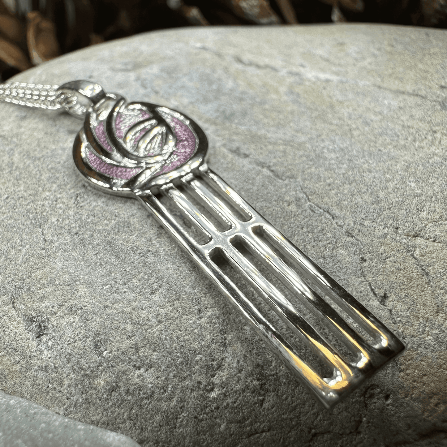 Mackintosh Beauty Rose Necklace - 18