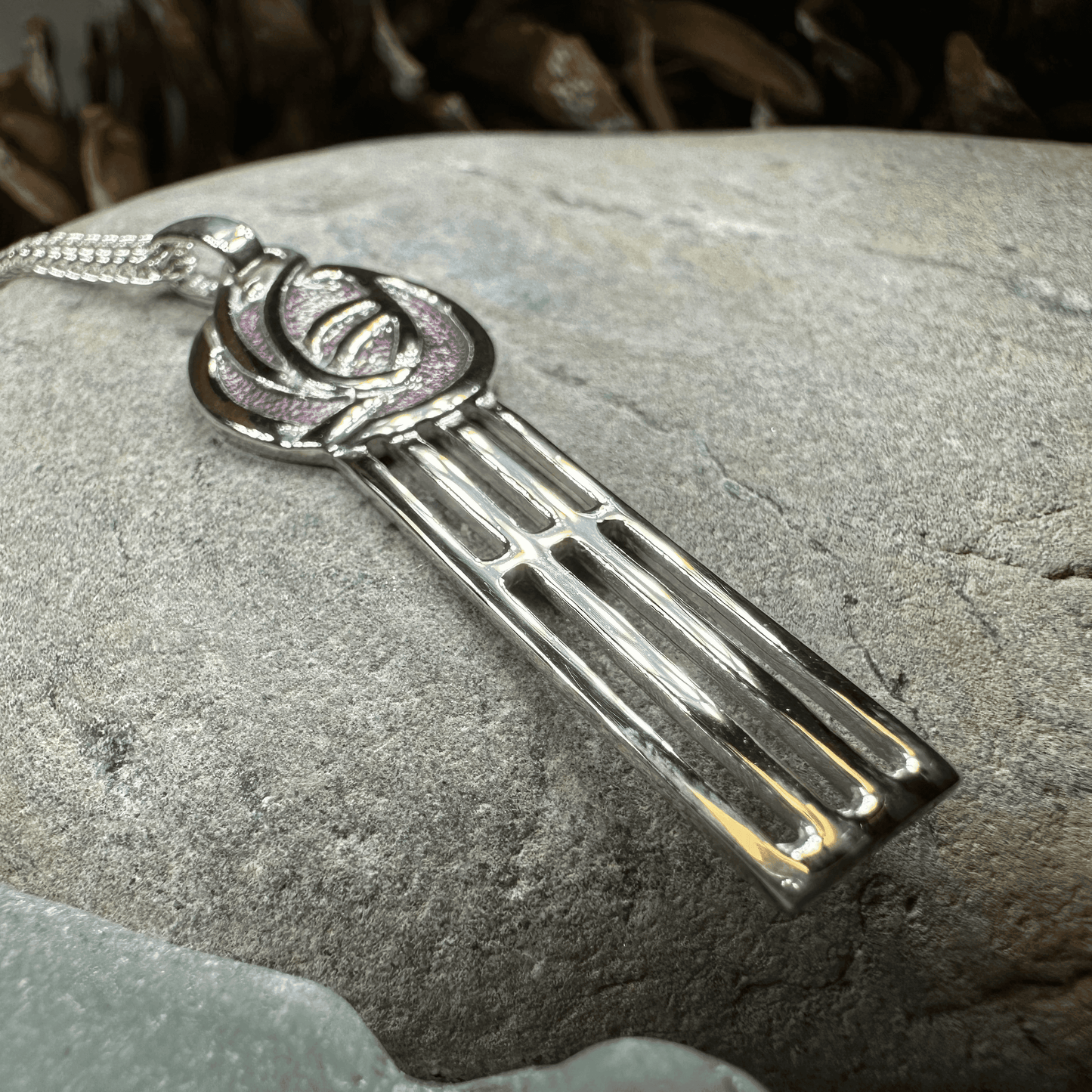 Mackintosh Beauty Rose Necklace - 18