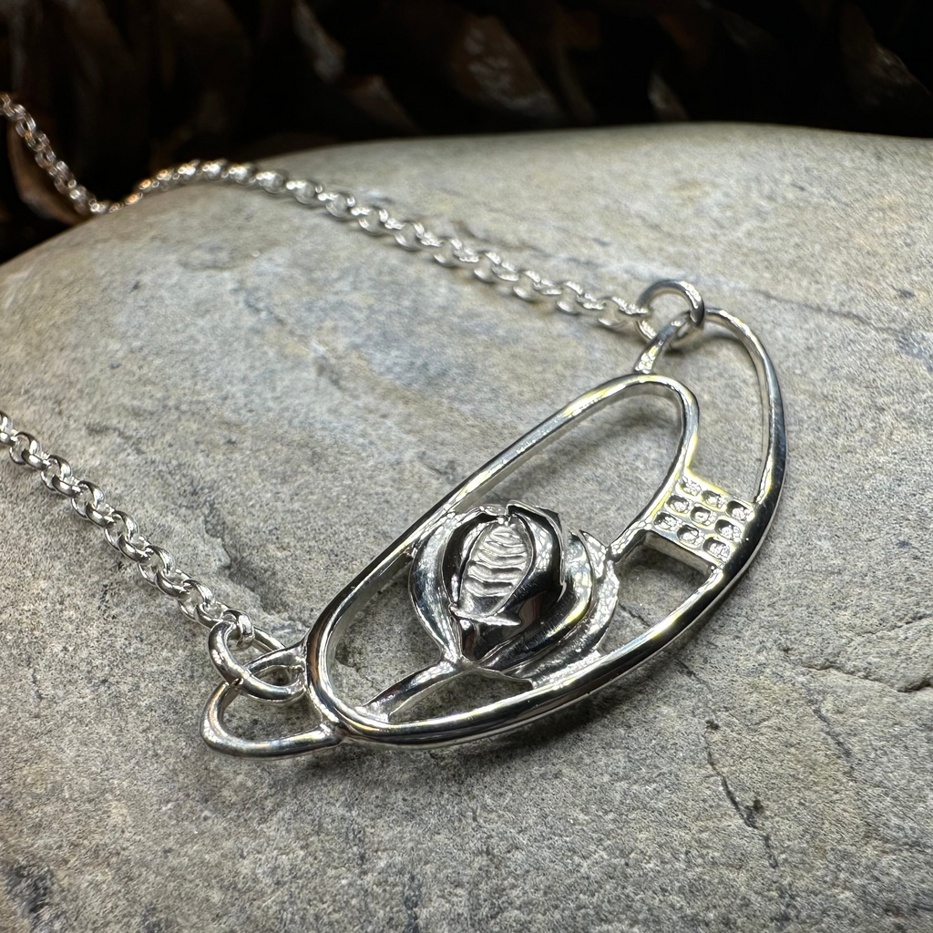 Mackintosh Rose Necklace