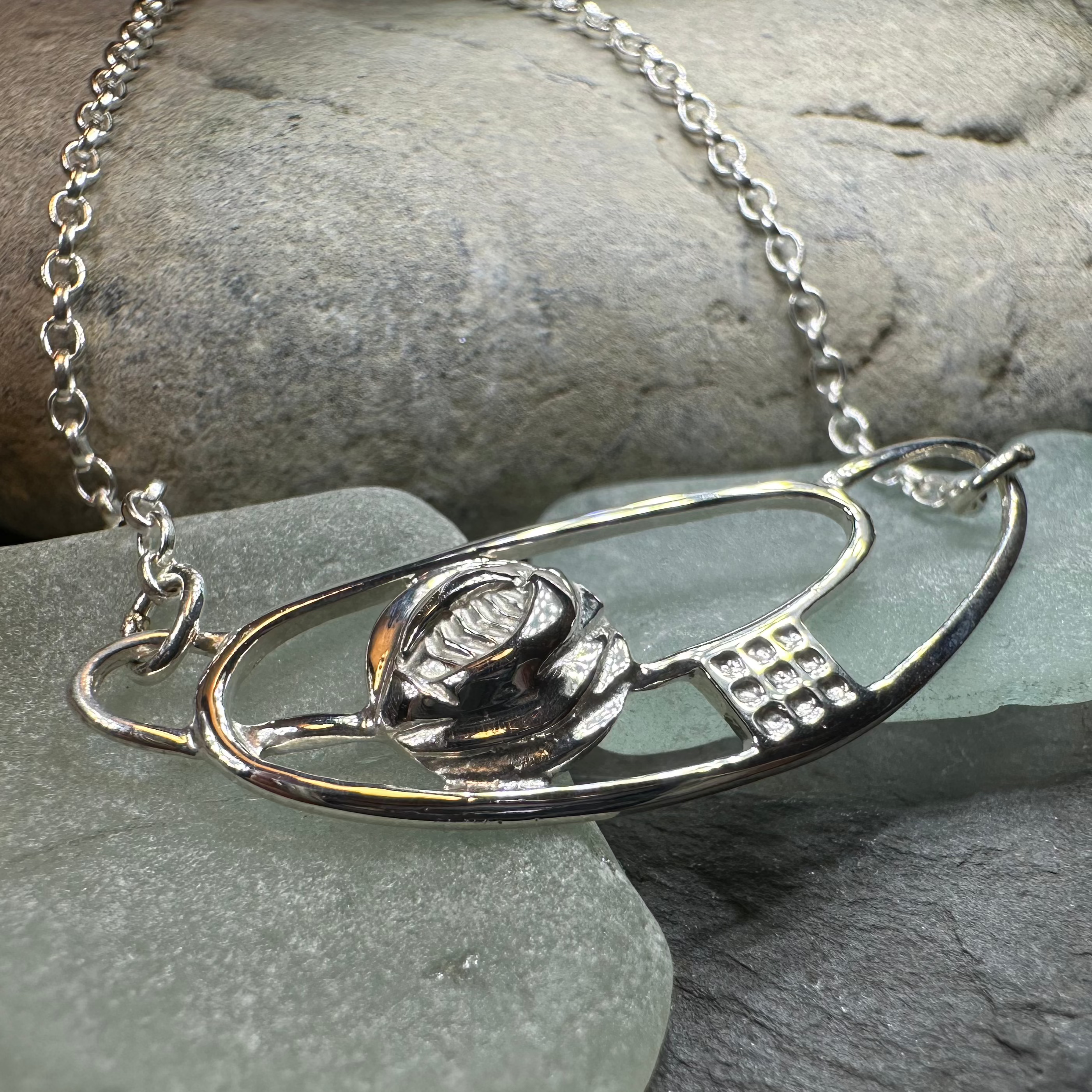 Mackintosh Rose Necklace