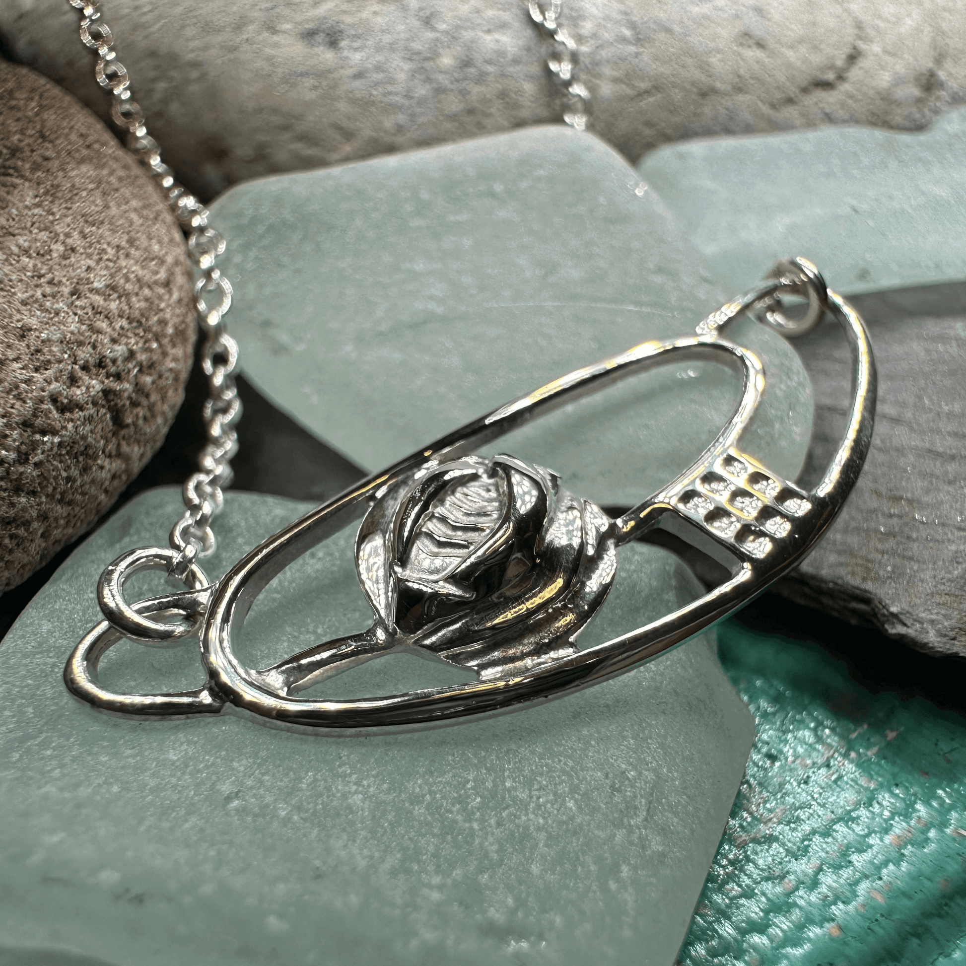 Mackintosh Rose Necklace - 