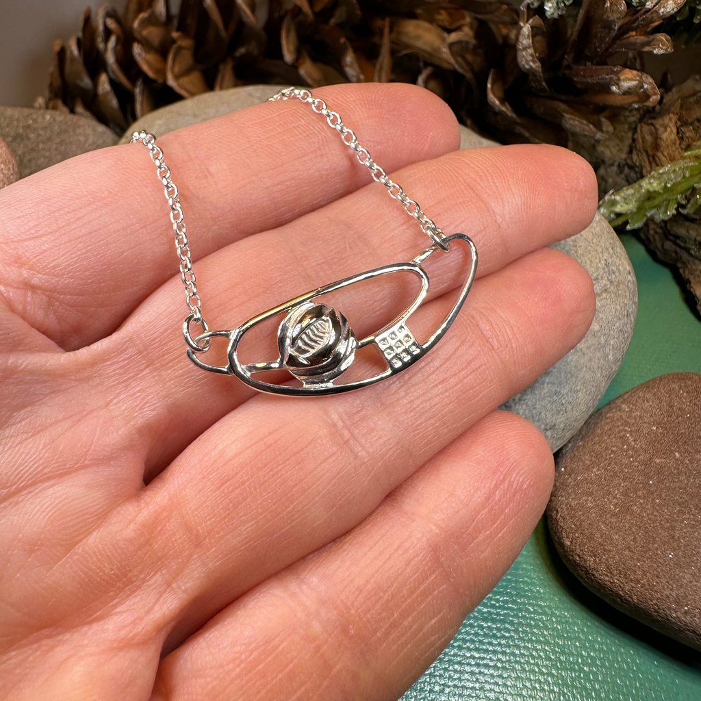 Mackintosh Rose Necklace
