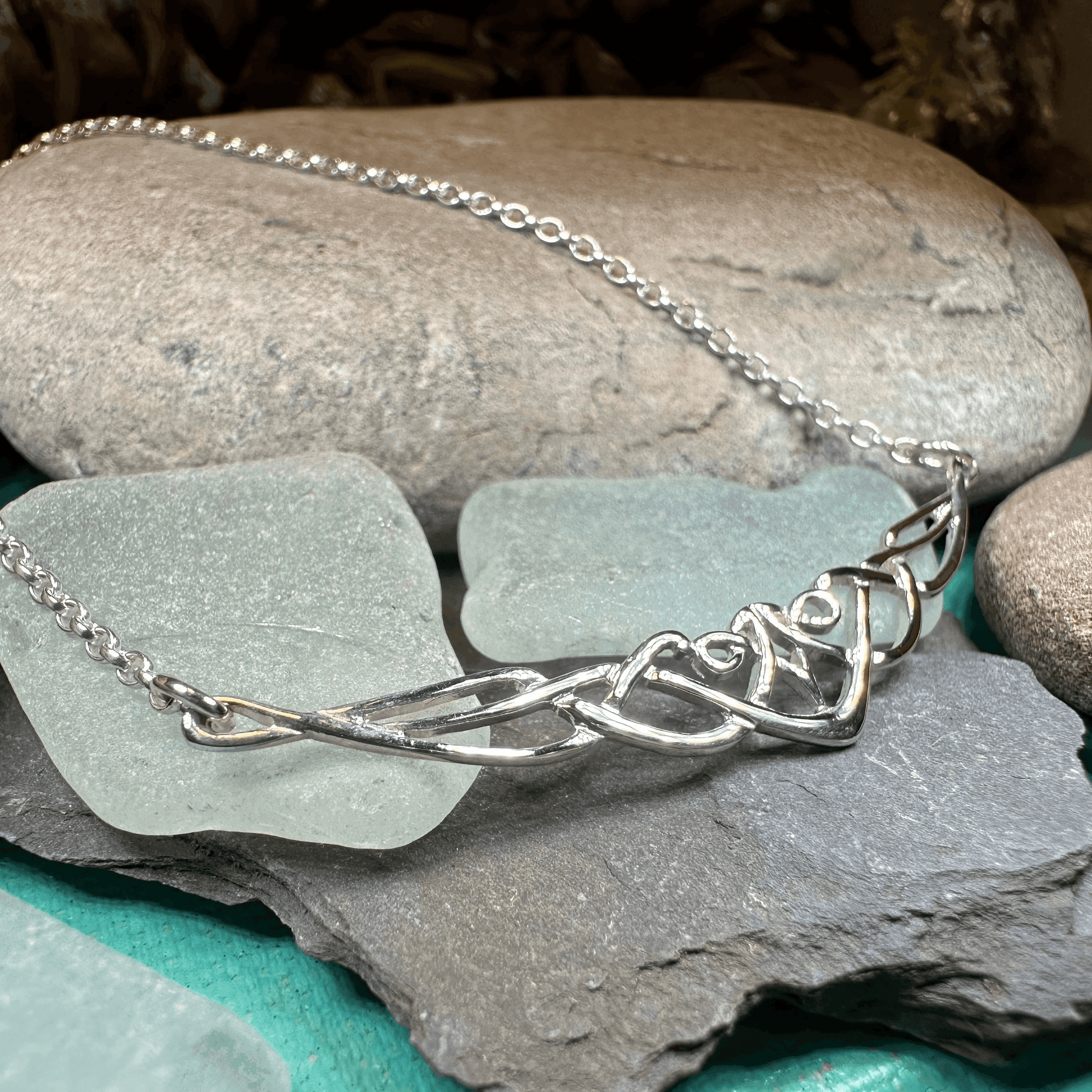 Natina Celtic Knot Necklace - 