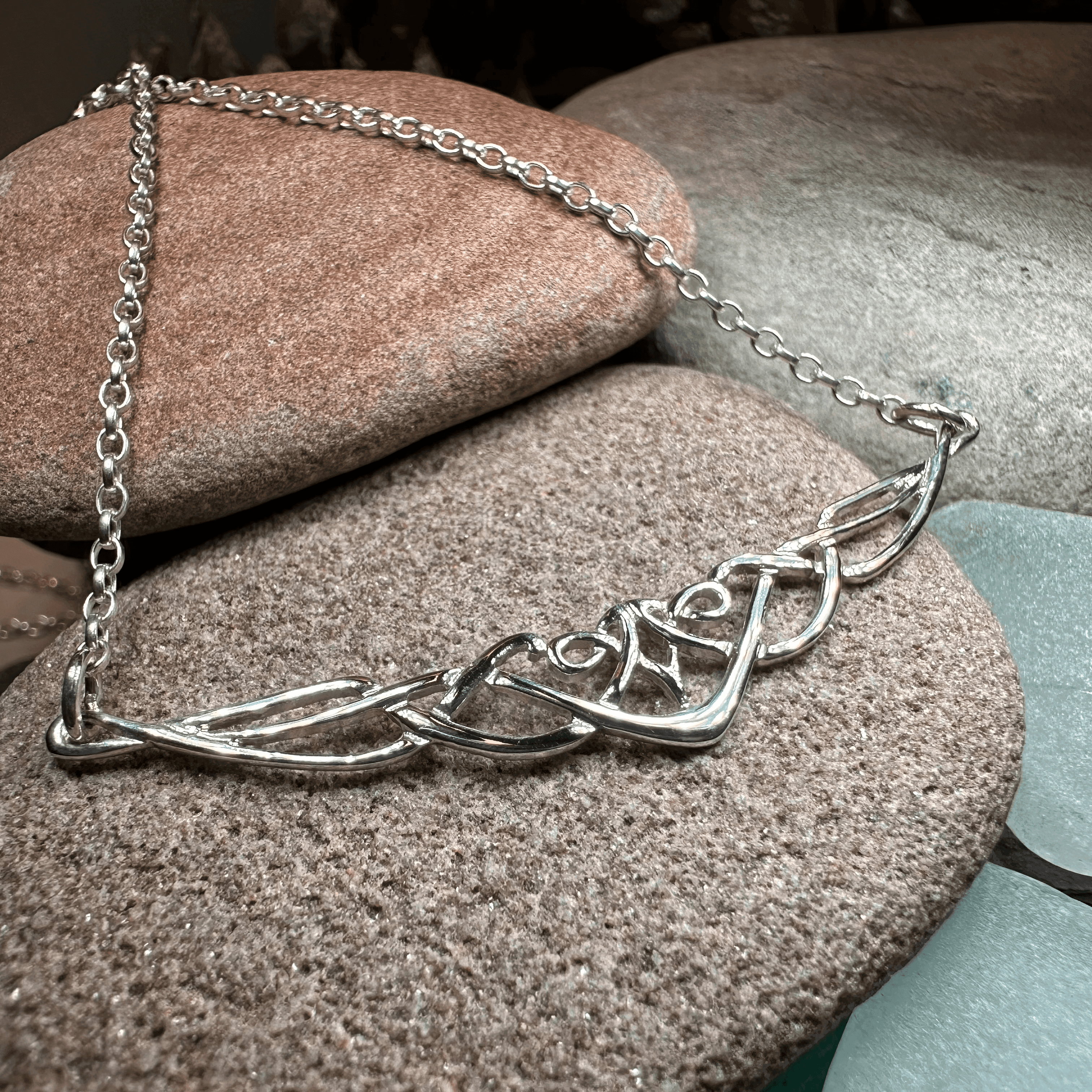 Natina Celtic Knot Necklace - 
