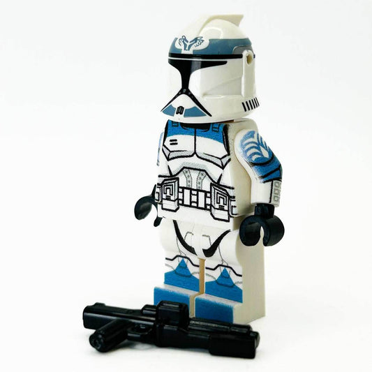Wolfpack Clone Trooper (Phase 1) Minifig made using LEGO parts - B3 Customs - 