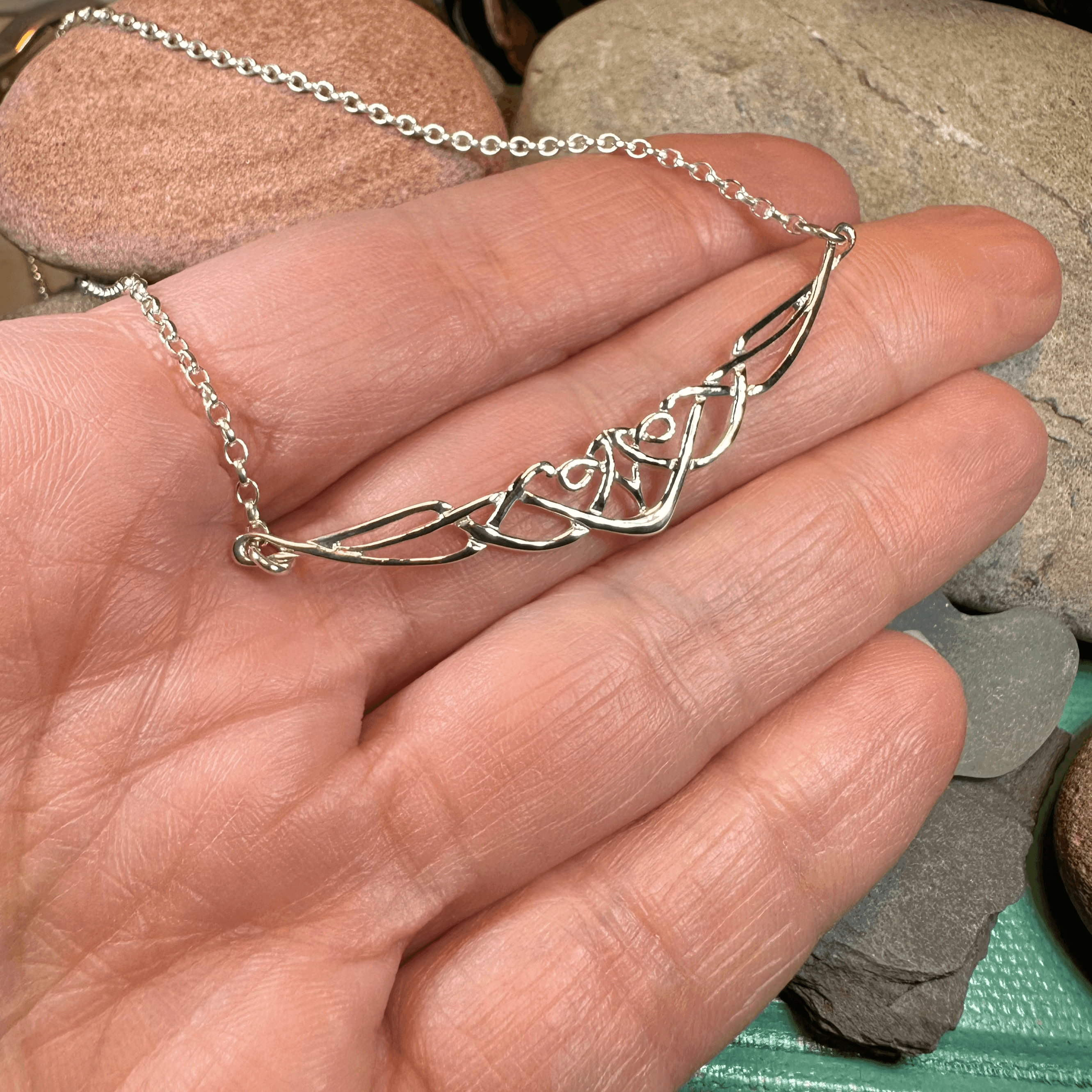 Natina Celtic Knot Necklace - 