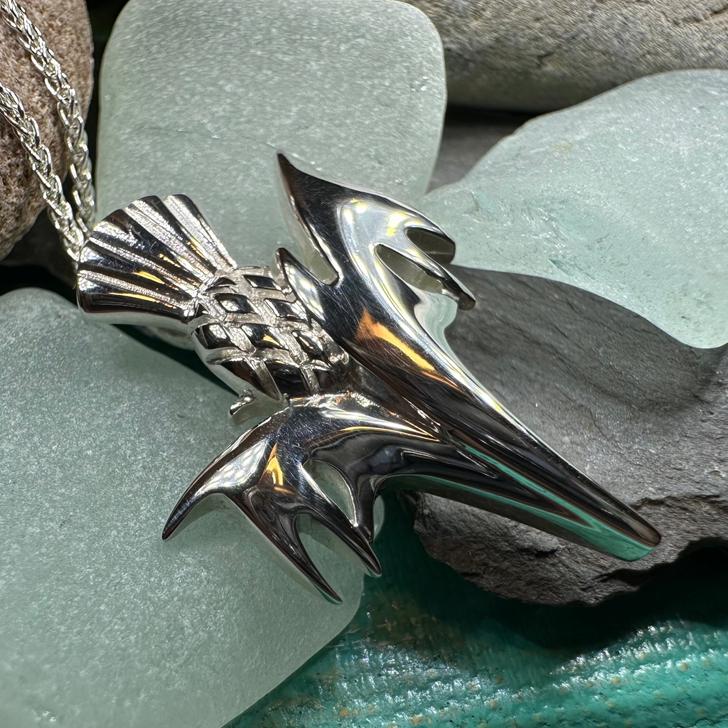 Vyolet Scottish Thistle Necklace