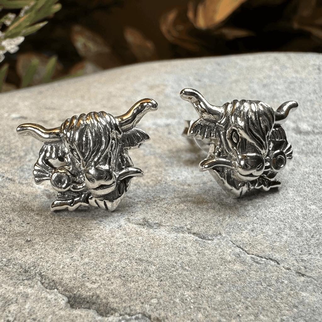 Highland Cow Earrings - 