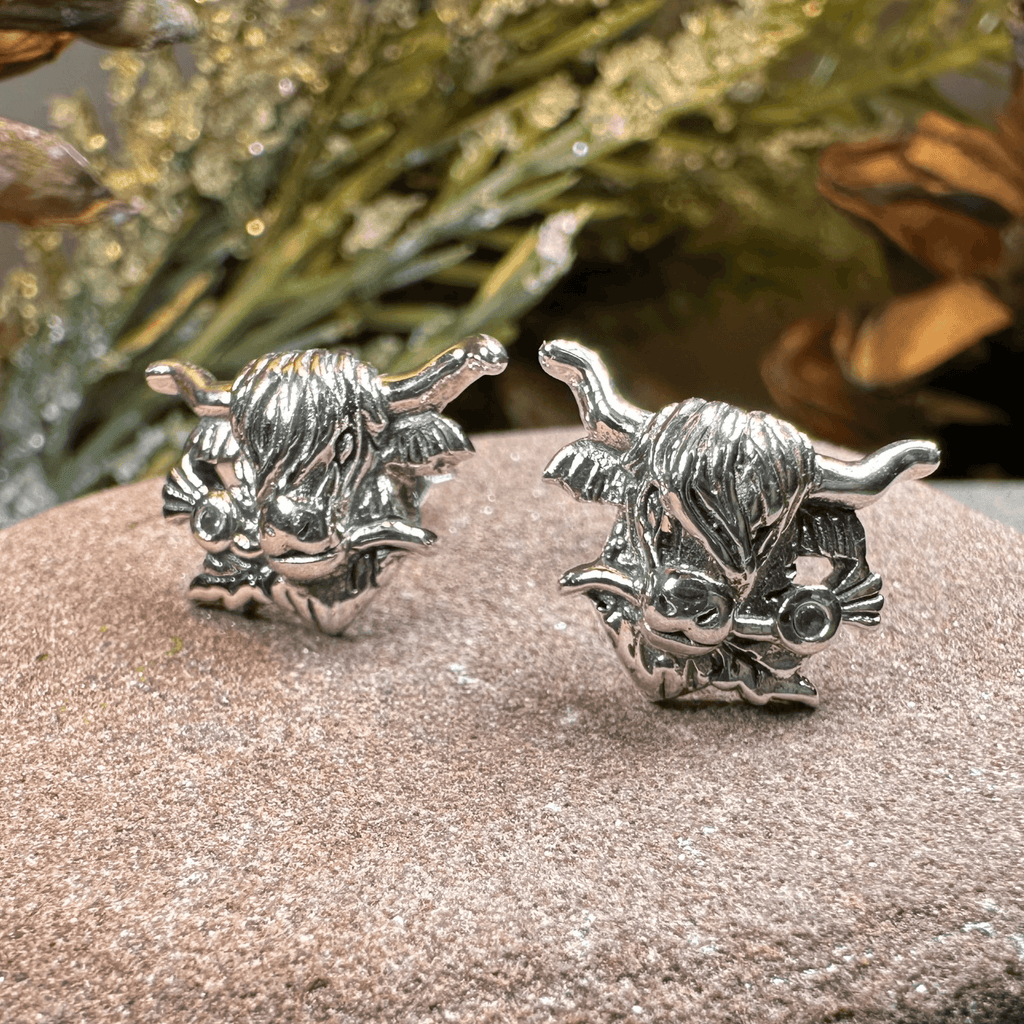 Highland Cow Earrings - 