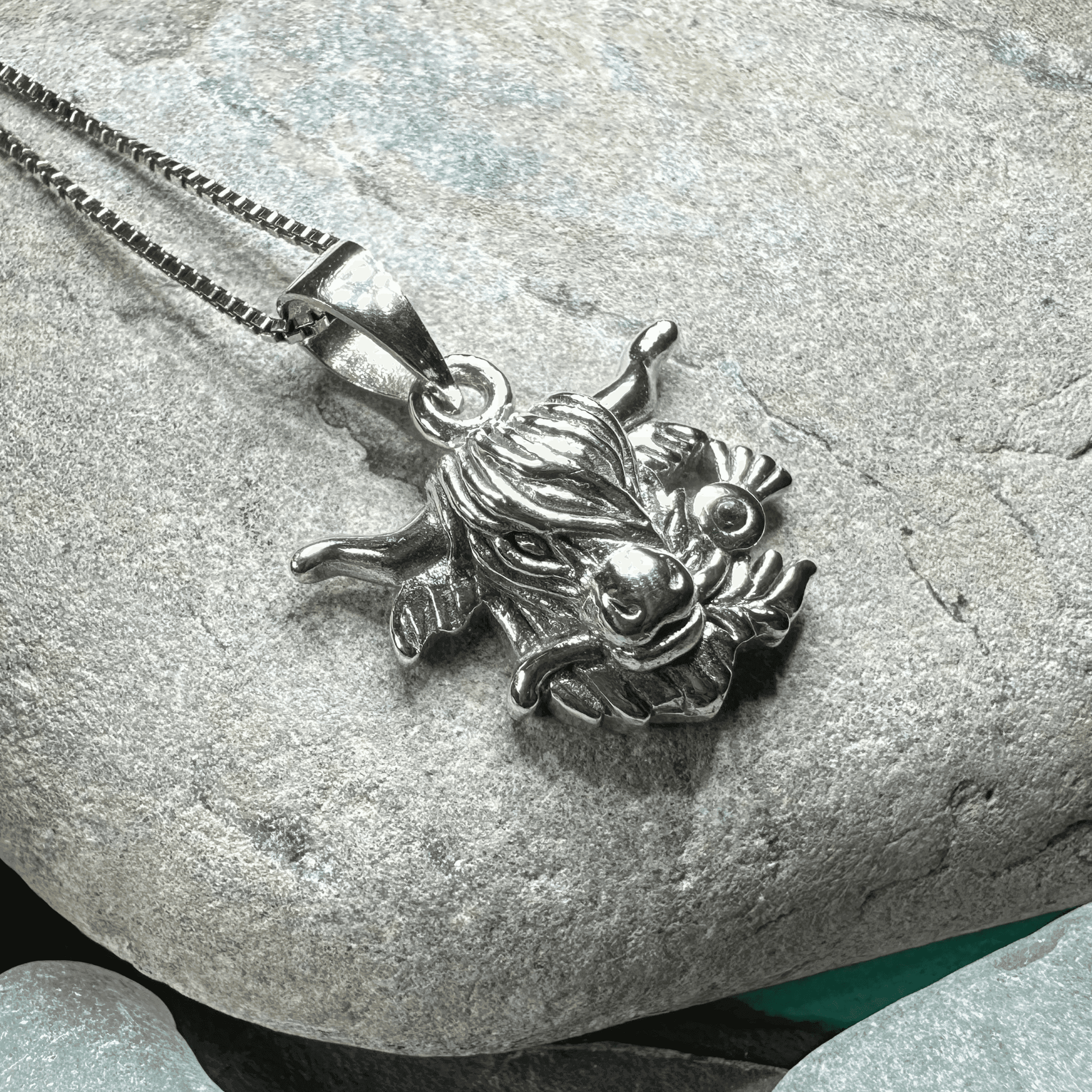 Highland Cow Thistle Necklace - 