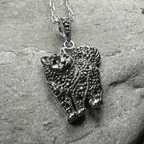 Simba Celtic Cat Necklace - 