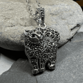 Simba Celtic Cat Necklace - 
