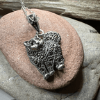 Simba Celtic Cat Necklace - 