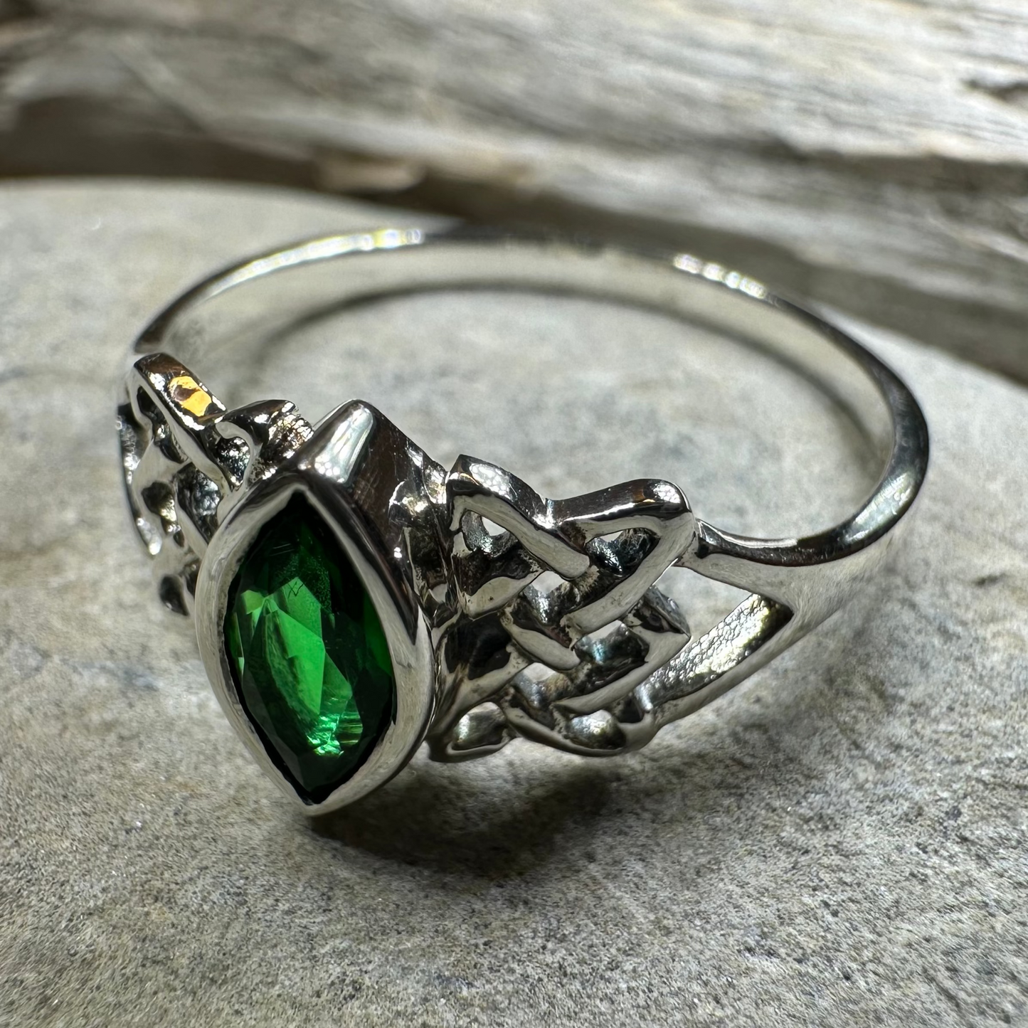 Cora Celtic Knot Ring