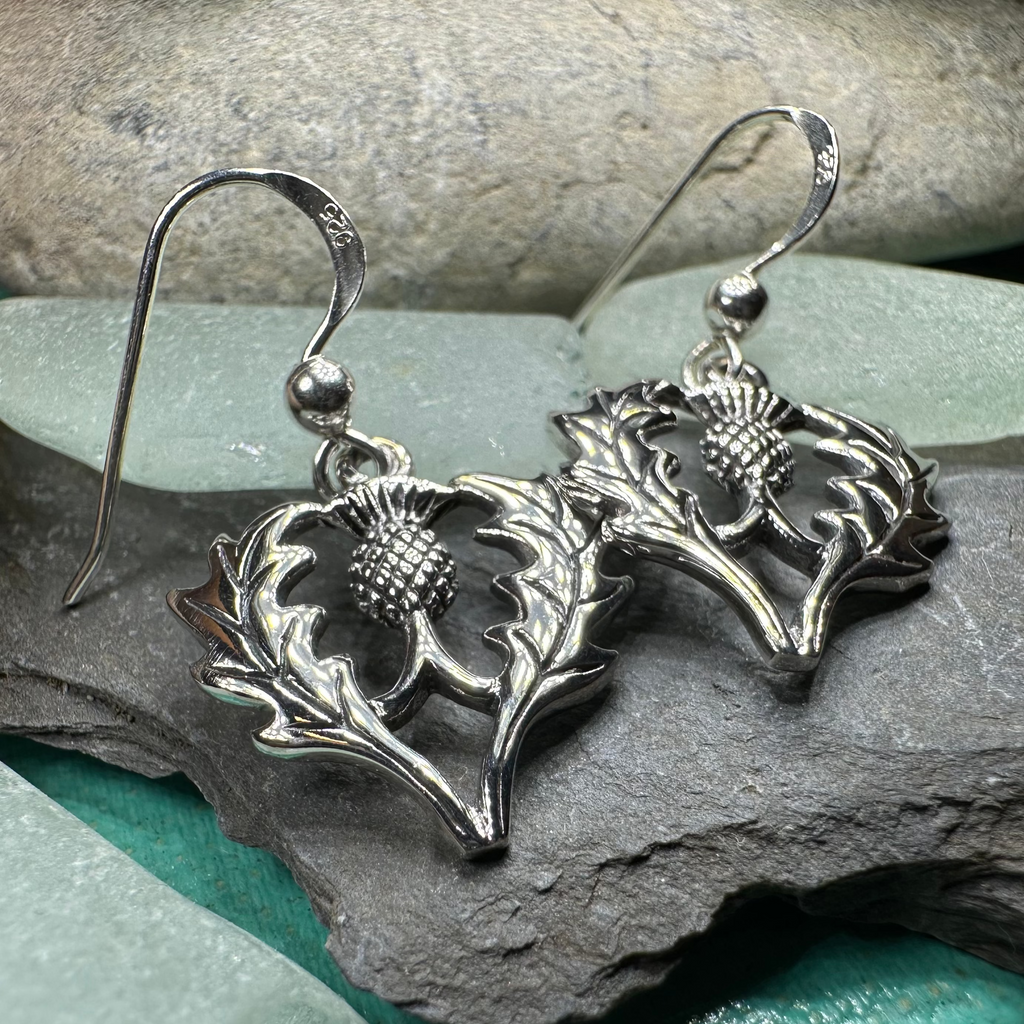 Bonnibel Scottish Thistle Earrings