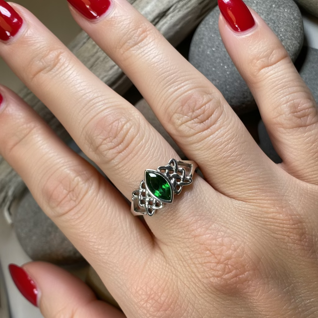 Cora Celtic Knot Ring