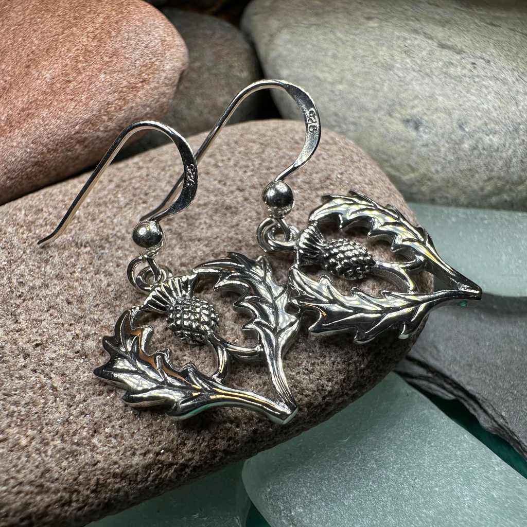 Bonnibel Scottish Thistle Earrings