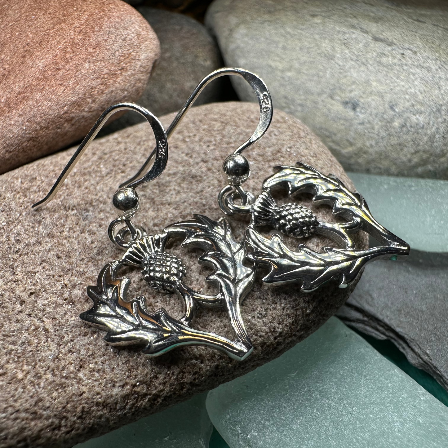 Bonnibel Scottish Thistle Earrings