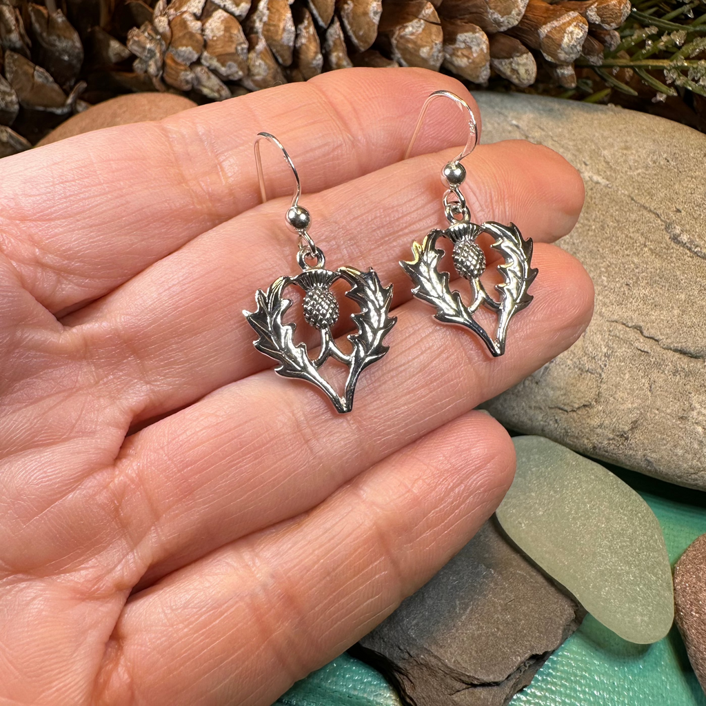 Bonnibel Scottish Thistle Earrings