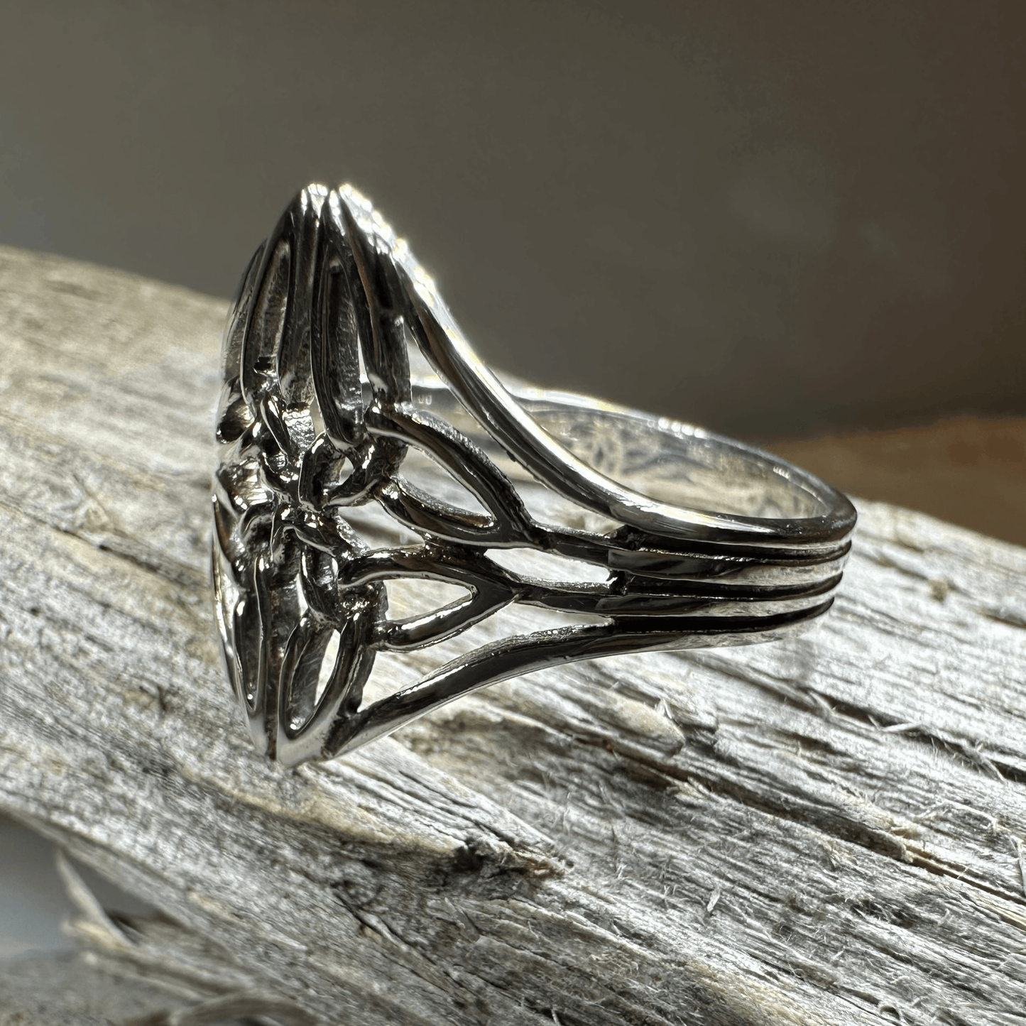 Lucinda Celtic Knot Ring - 5