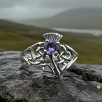 Ailean Thistle Ring