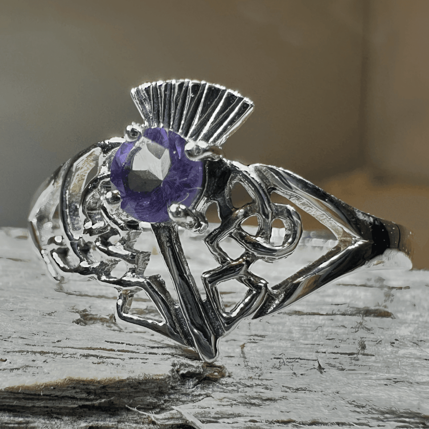 Ailean Thistle Ring - 4